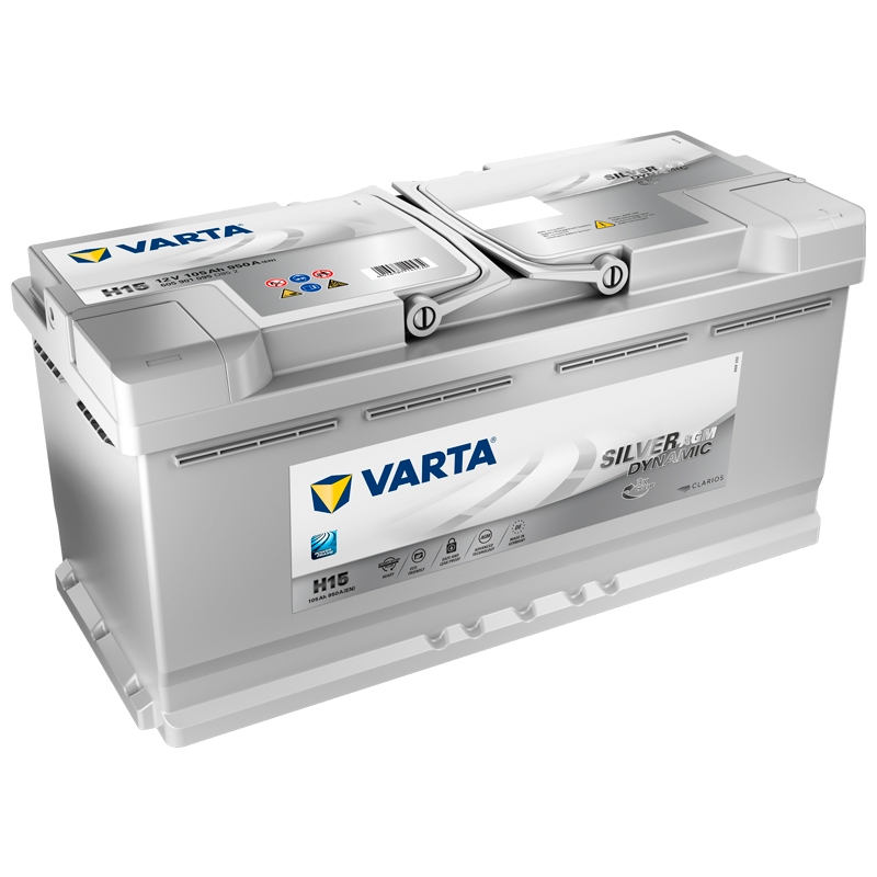 VARTA Silver dynamic AGM H15 105ah 950A – Tomobile Store