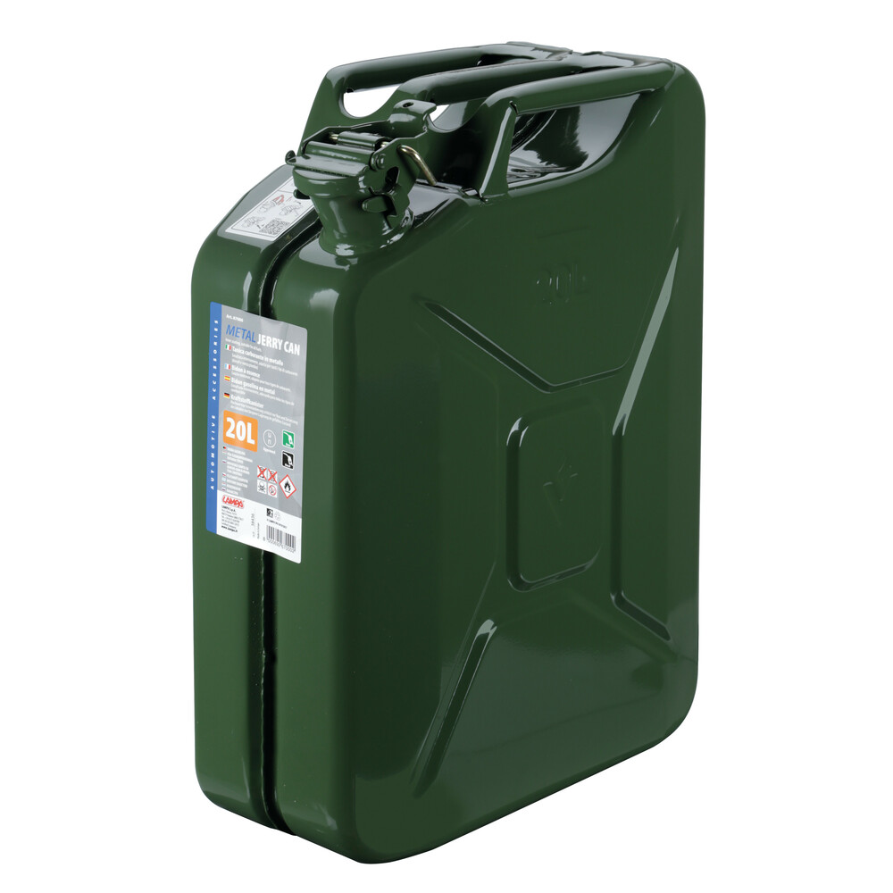 Military type metal fuel jerrycan – 20 L
