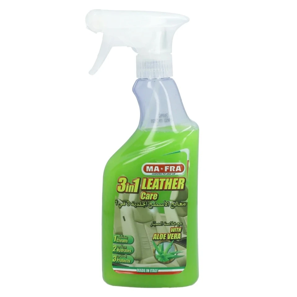 MAFRA LEATHER CARE 3 in 1 – Cleans, moisturizes and protects