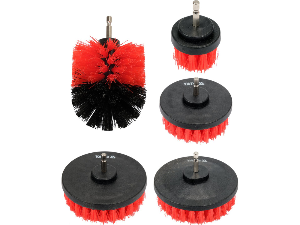 Pack of 5 screwdriver brushes