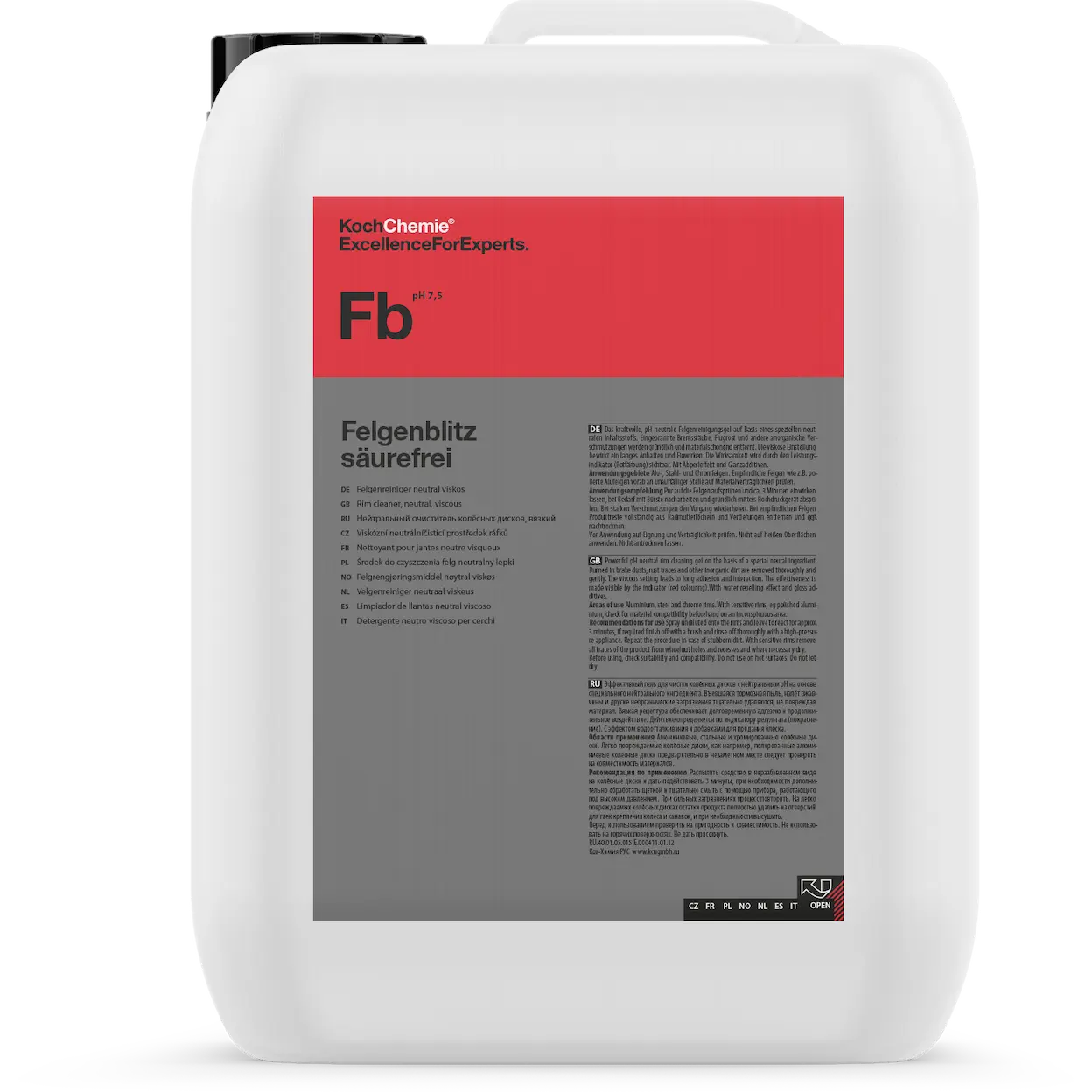 KOCH CHEMIE Felgenblitz pH neutral 5L