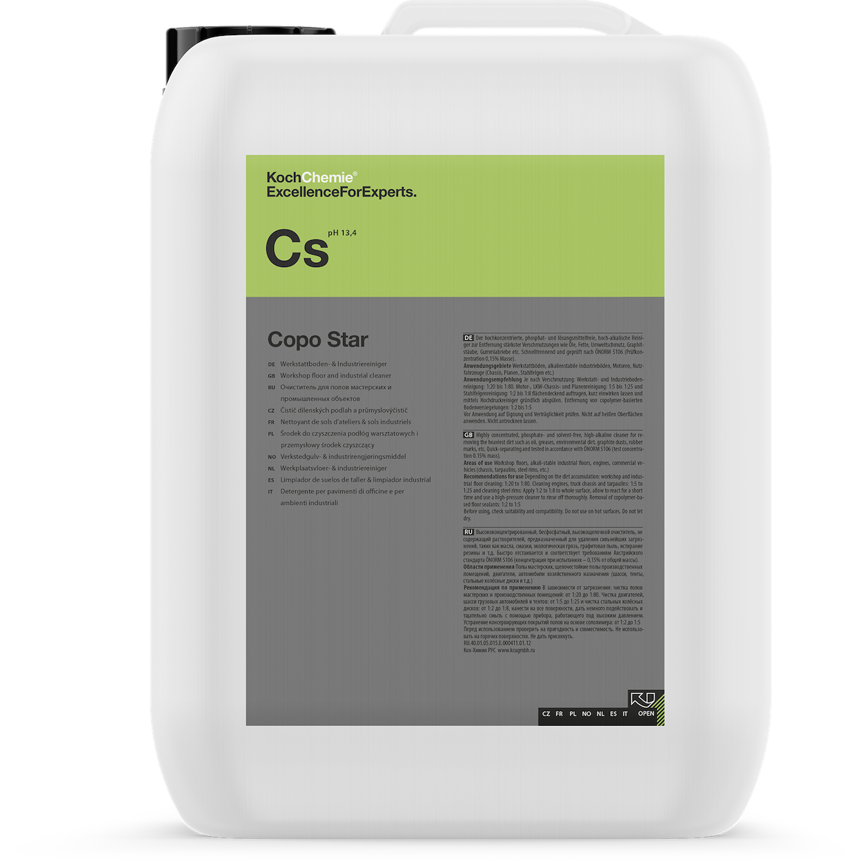 KOCH CHEMIE Copo Star industrial cleaner 11kg
