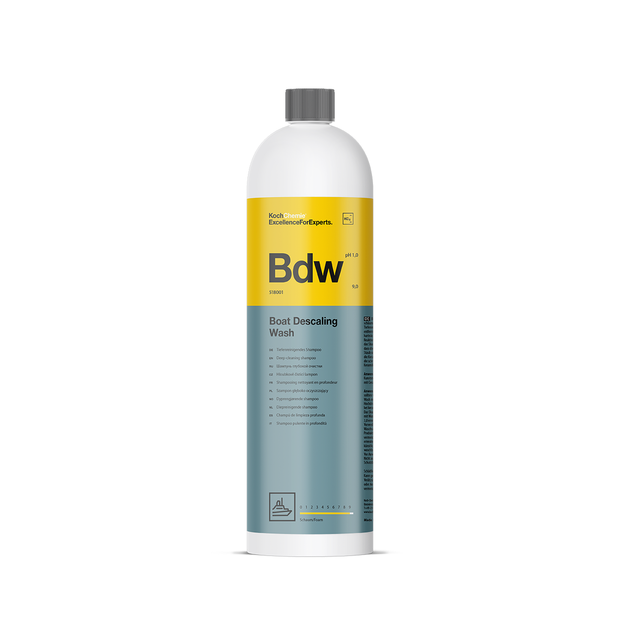 KOCH CHEMIE Concentrated acid boat shampoo