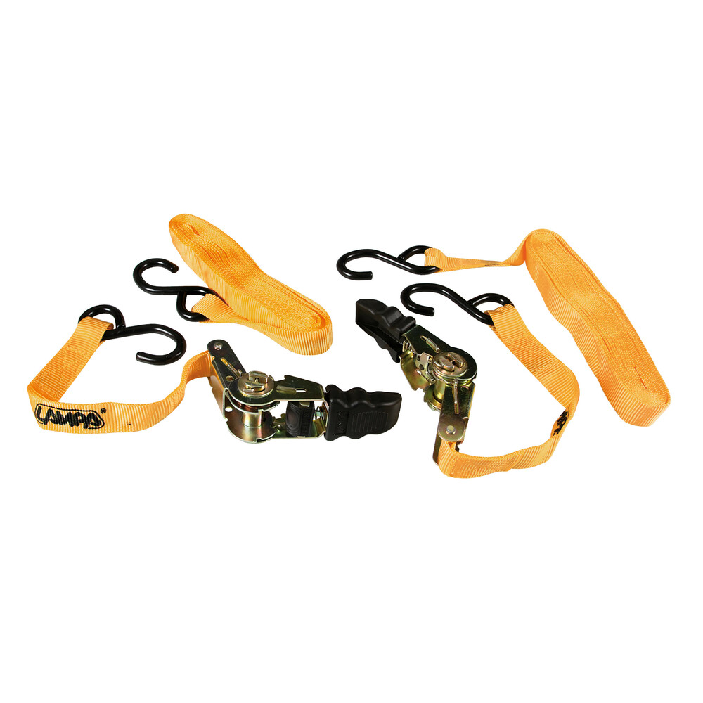 Pro-Safe Heavy Duty Ratchet Tie Down Straps – 500cm