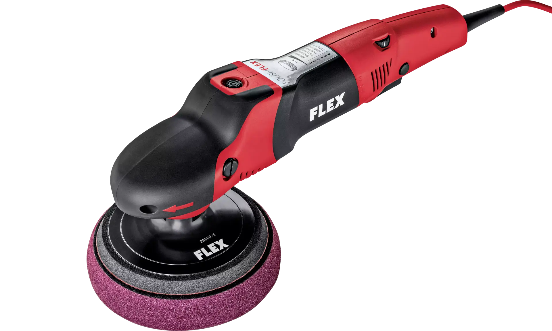FLEX Polisher Variable-speed with a high torque