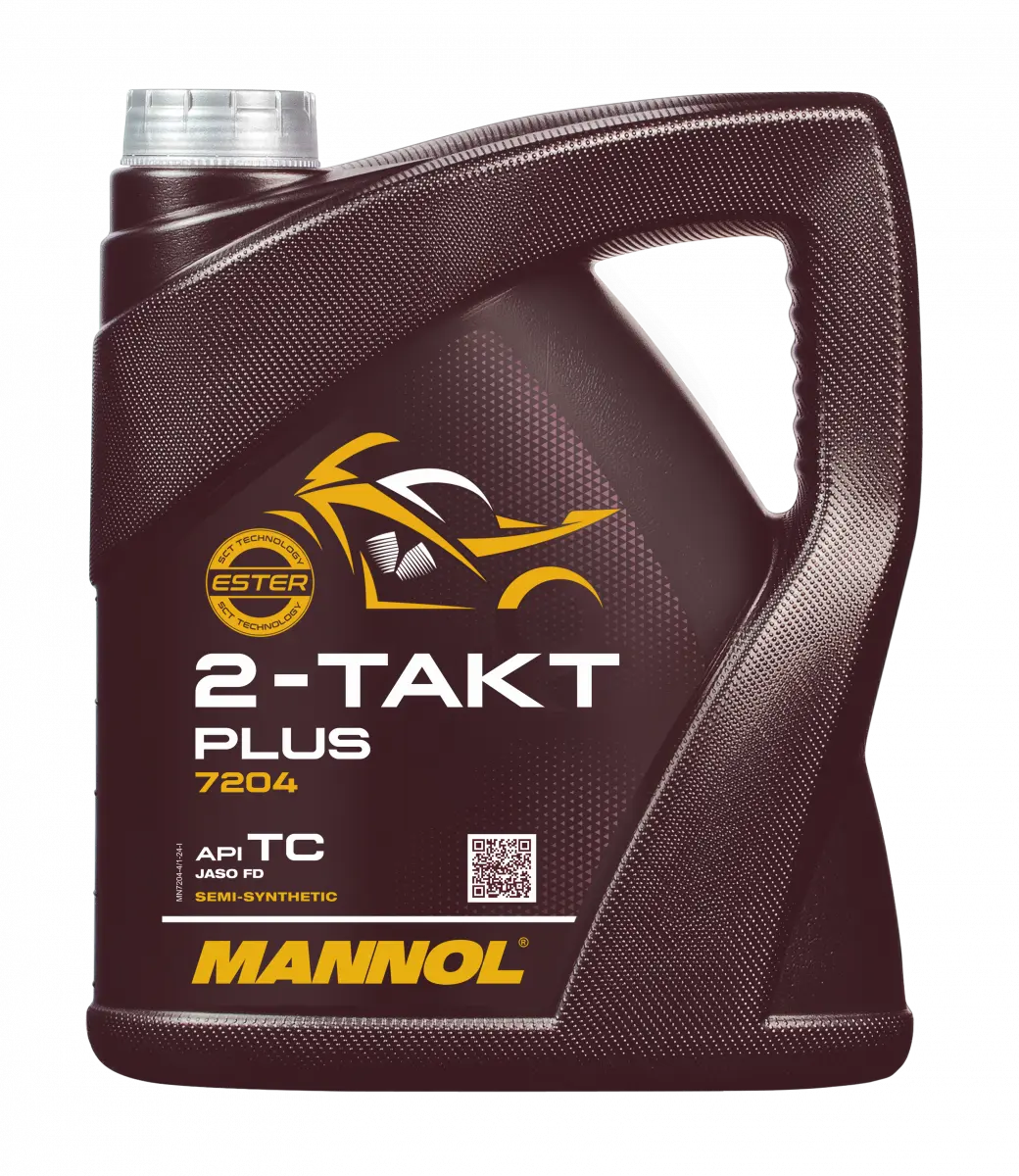 MANNOL 2-stroke motorcycle oil plus 4 Liters