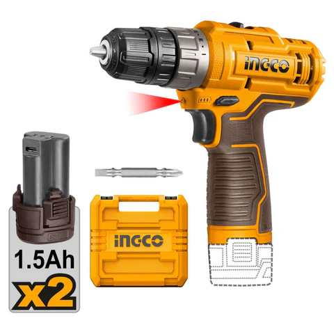 INGCO 12V Lithium-Ion Cordless Screwdriver
