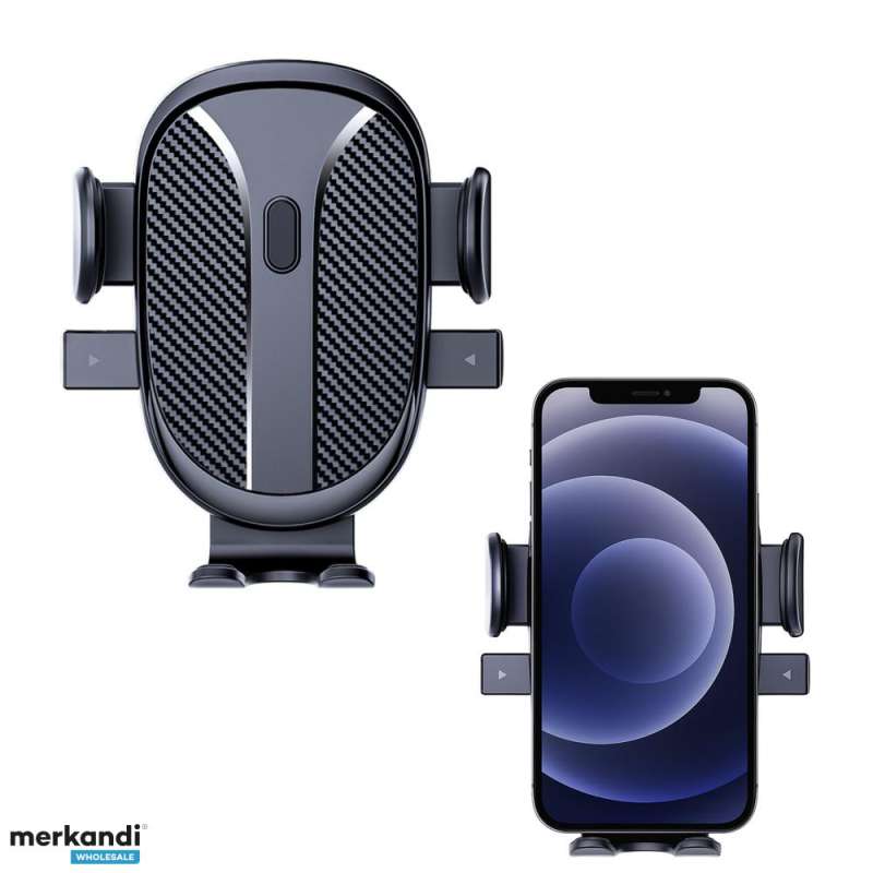 Suction cup phone holder for window and adjustable dashboard