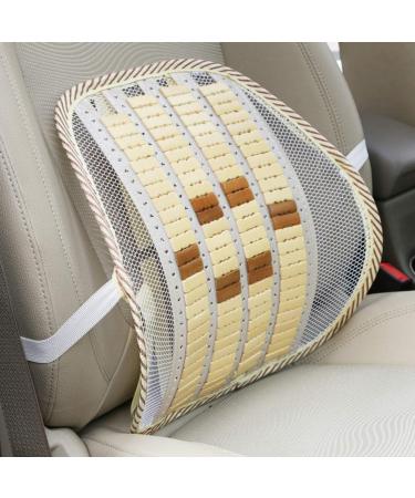 Lumbar support cushion for car seat and chair