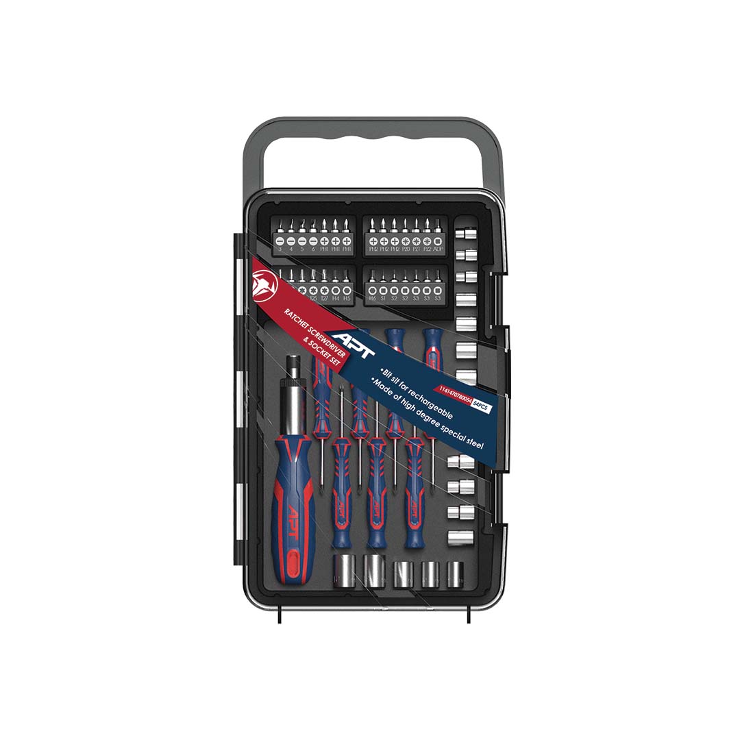APT ratchet screwdriver set 54 pieces