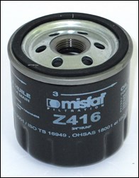 Oil filter Ford fiesta z416