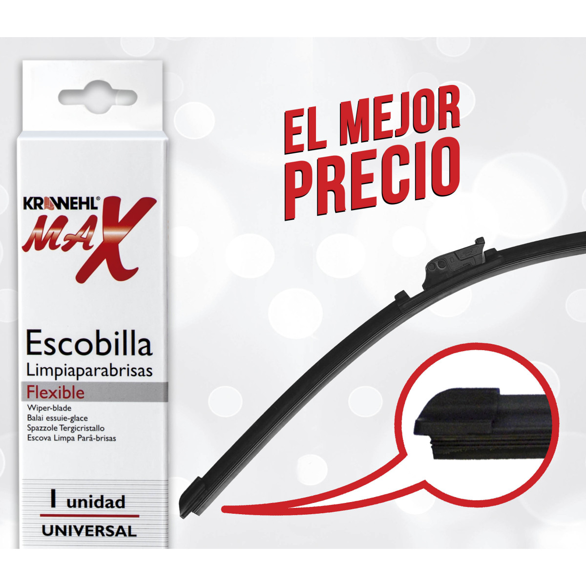 Universal Front Wiper Blade 1 pc