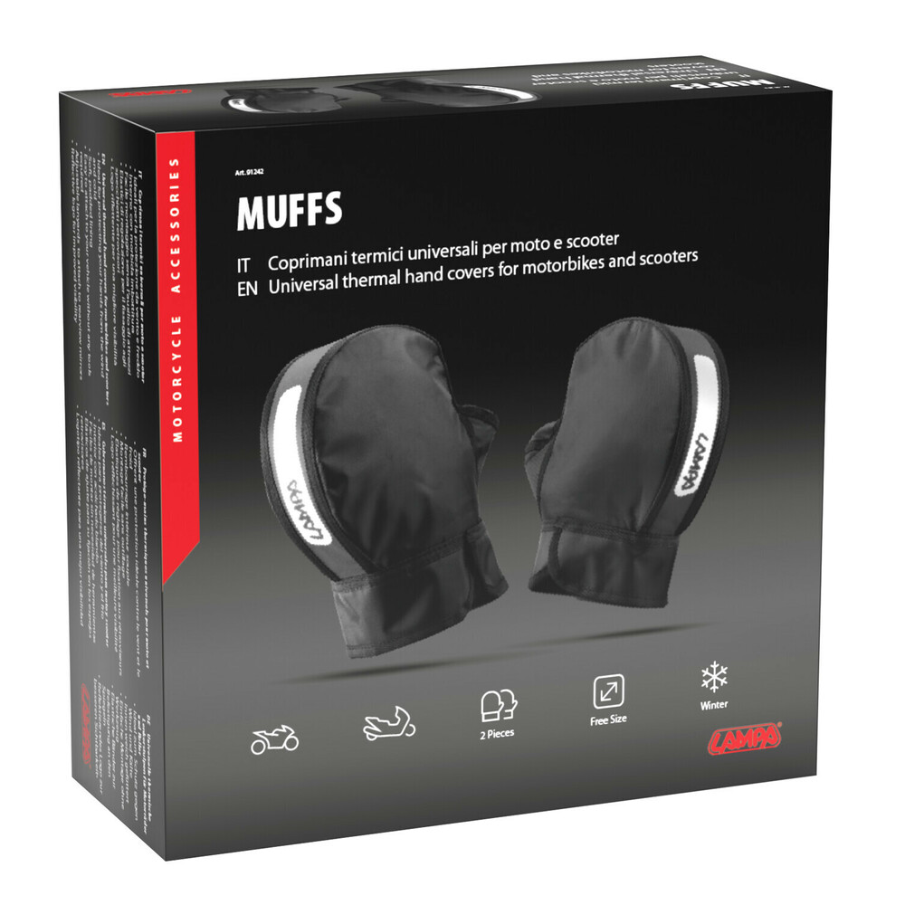 Muffs, protège-mains thermiques universels pour moto et scooter – Image 2