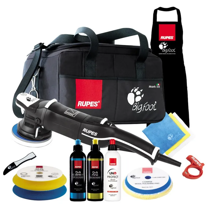 Rupes Bigfoot polisher complete pack LHR 21