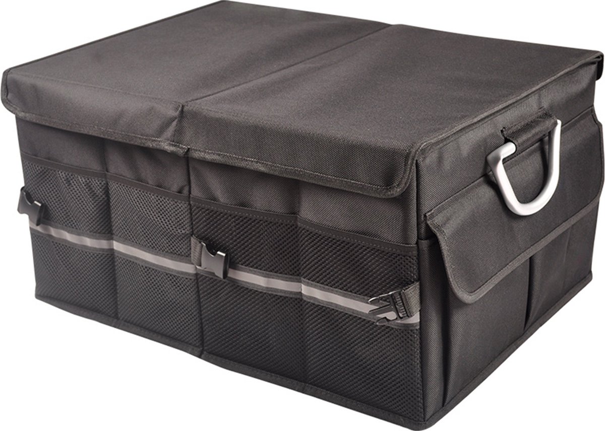 Boîte de Rangement de Coffre – Organisateur Multifonction Voiture avec Couvercle – Image 2