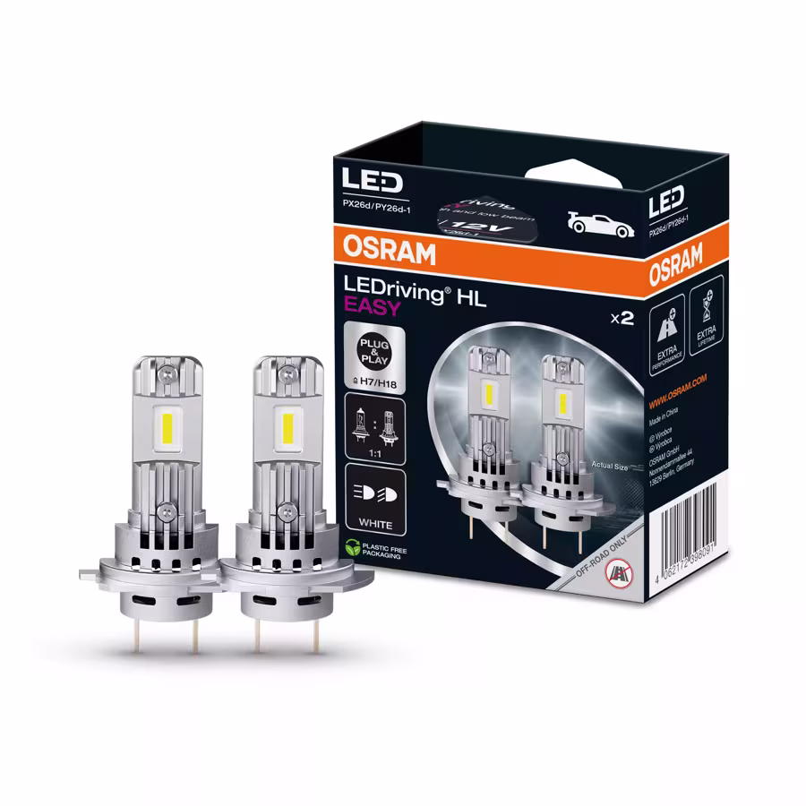 OSRAM LEDriving lampe led HL EASY H7 / H18