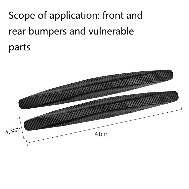 Carbon Bumper Protection – Universal Anti-Collision Strip 2 pieces
