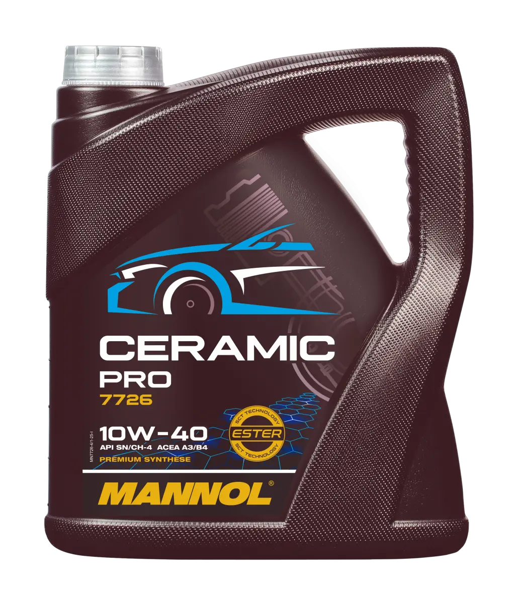 MANNOL Ceramic Pro 10W-40 – High Protection Synthetic Engine Oil