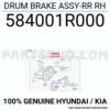 flasque roue ar-d kia