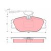 kit de plaquettes de frein, frein