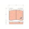 kit de plaquettes de frein, frein