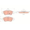 kit de plaquettes de frein, frein