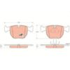 kit de plaquettes de frein, frein