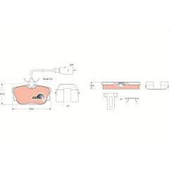 kit de plaquettes de frein, frein