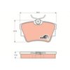 kit de plaquettes de frein, frein