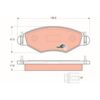kit de plaquettes de frein, frein