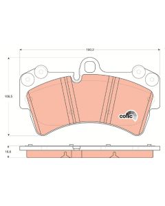 kit de plaquettes de frein, frein