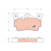 kit de plaquettes de frein, frein