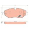 kit de plaquettes de frein, frein