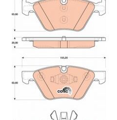 kit de plaquettes de frein, frein