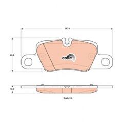 kit de plaquettes de frein, frein