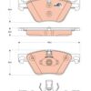 kit de plaquettes de frein, frein