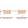 kit de plaquettes de frein, frein