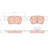 kit de plaquettes de frein, frein