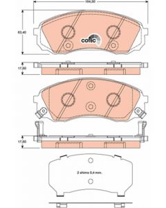 plaquettes de frein avant hyundai