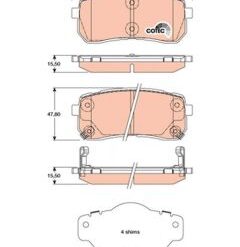 plaquettes de frein arrière hyundai