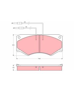 plaquette de frein iveco