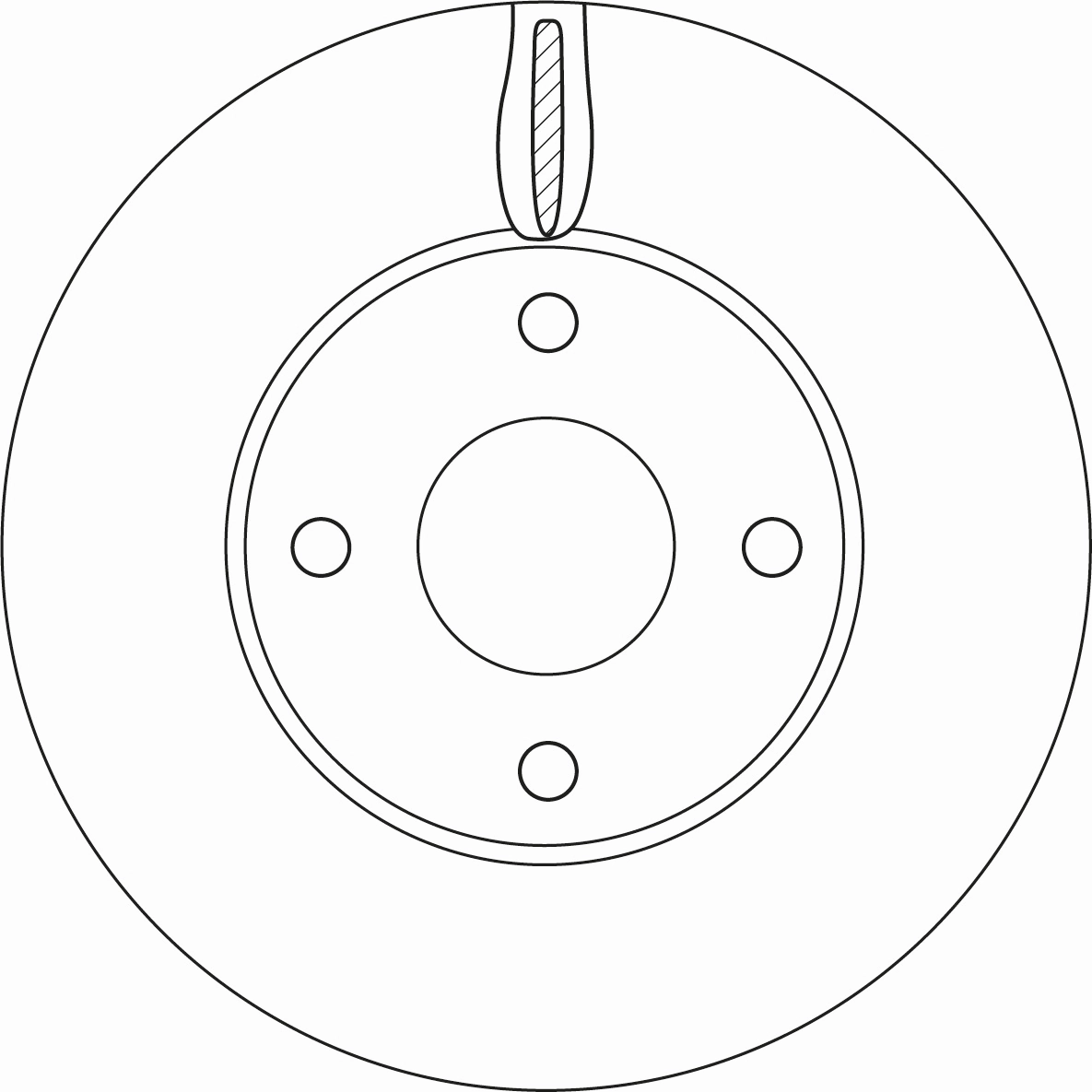 disque de frein avant