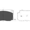 kit de plaquettes de frein, frein