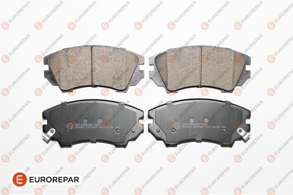 kit de plaquettes de frein, frein à disque