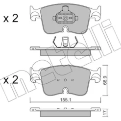 jeu de patin avant vw