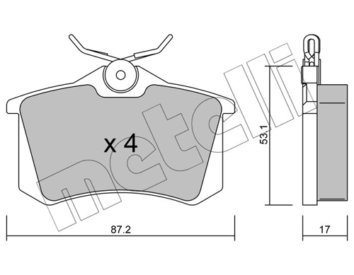 jeu de patin arrière