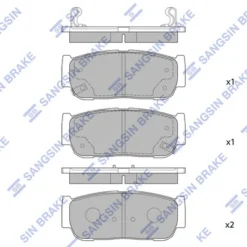 kit de plaquettes de frein, frein