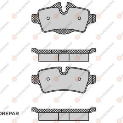 kit de plaquettes de frein, frein à disque