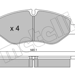jeu de patin avant iveco