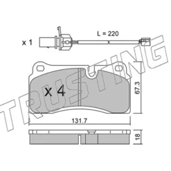 jeu de patin arrière audi